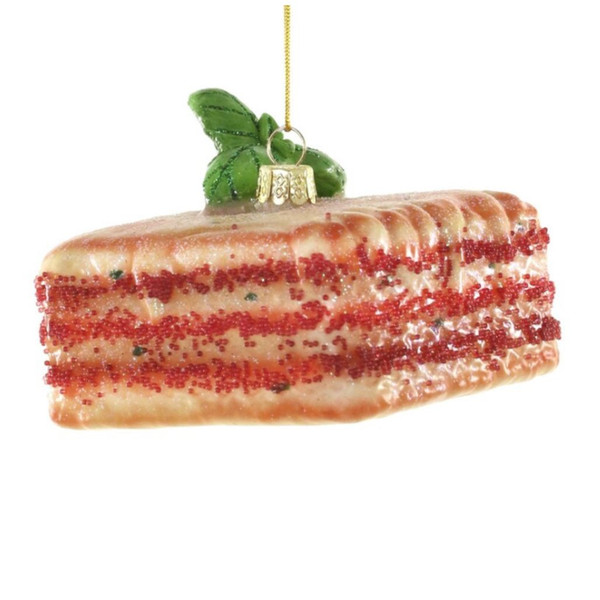 Cody Foster Lasagna Slice Ornament