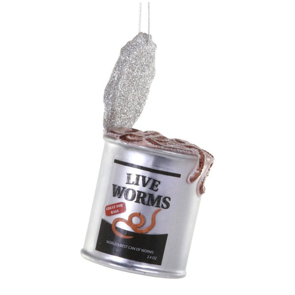 Cody Foster Fishing Worms Ornament