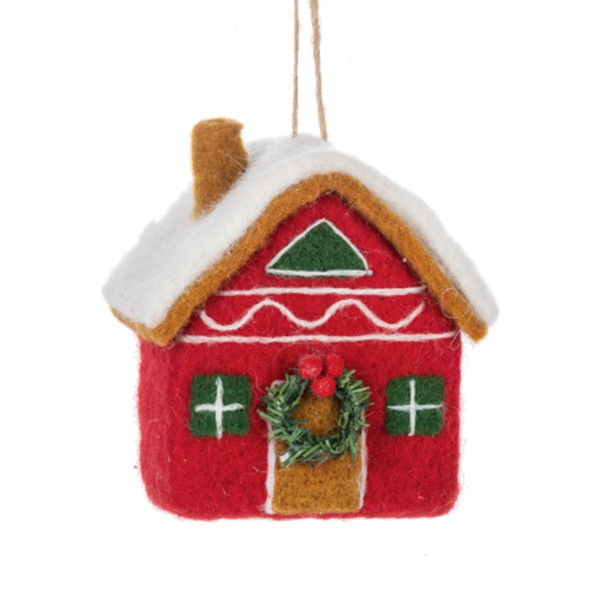 Ski Chalet Ornament