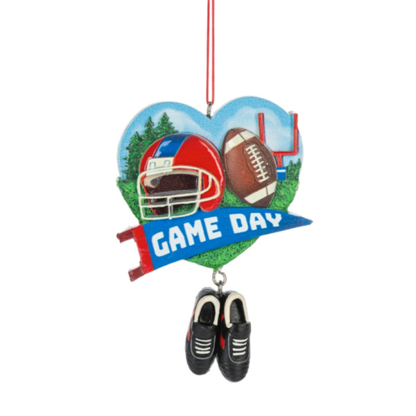 Game Day Football Ornament