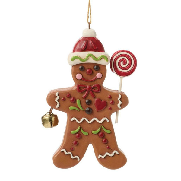 Jim Shore - Heartwood Creek - Legend of Gingerbread Man Ornament