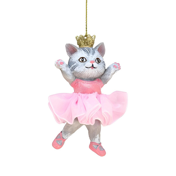 Ballet Cat Ornament