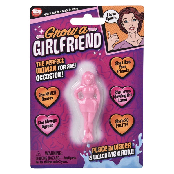 Grow A Girlfriend Gag Toy