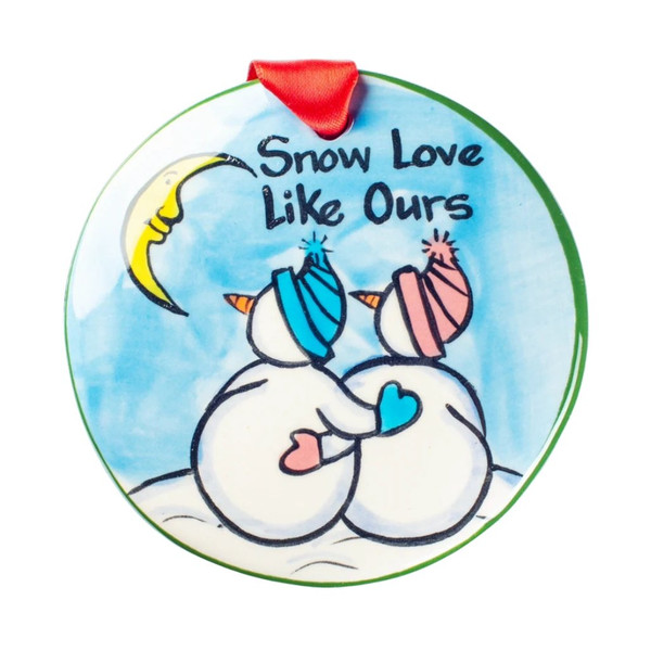The Nola Watkins Collection Snow Love Like Ours Ornament