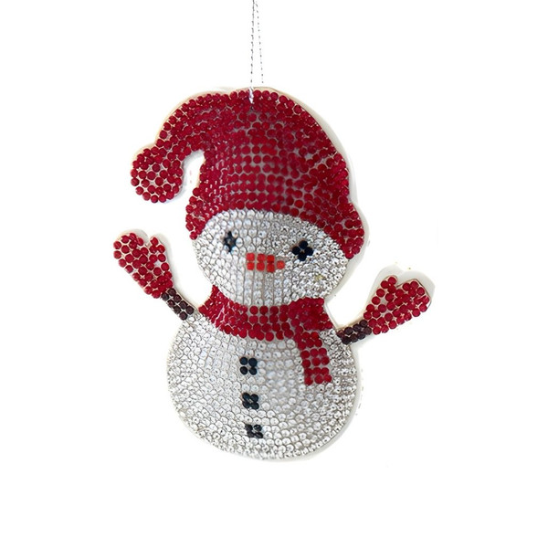 Bedazzled Snowman Ornament