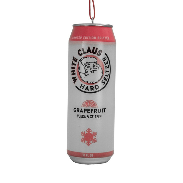 Grapefruit White Claus Hard Seltzer Ornament