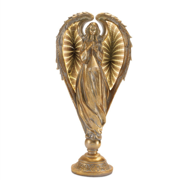 Angel With Infinity Light Wings Figurine