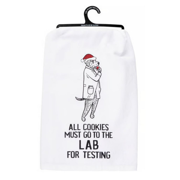 To The Lab Kitchen Towel | 28 x28 Inches