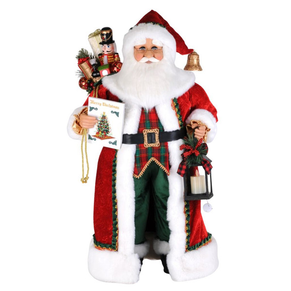 Lighted Christmas Stories Santa | 37 Inch