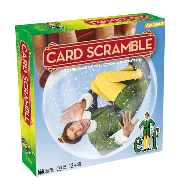 Elf Card Scramble Board Game | Movie-Themed Family Fun