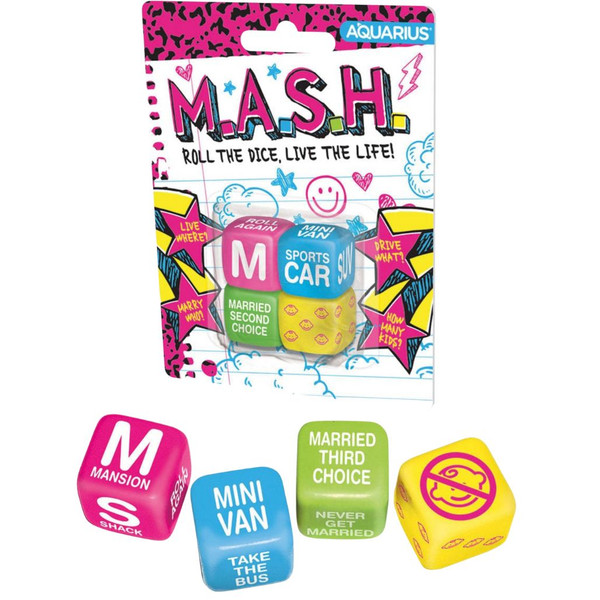 M.A.S.H. Dice Rolling Game | 4 Dice