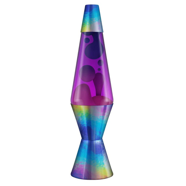 Lava Lamp | Purple Wax & Chameleon Base | 14.5 Inches