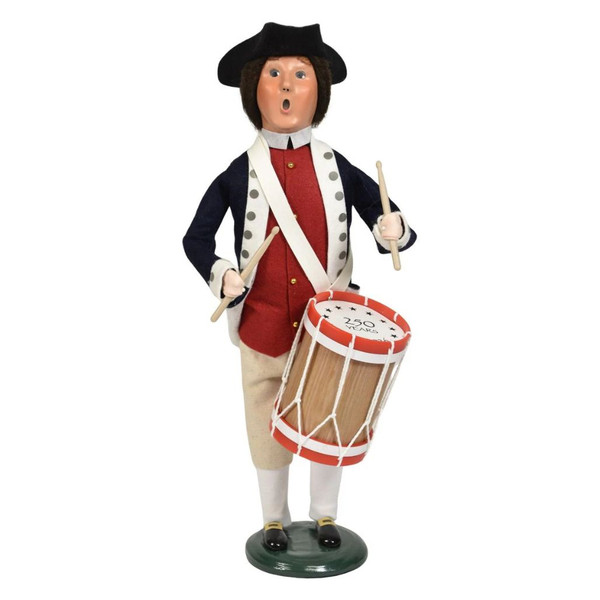 Byers’ Choice Revolutionary Drummer 1776 | Patriotic Caroler