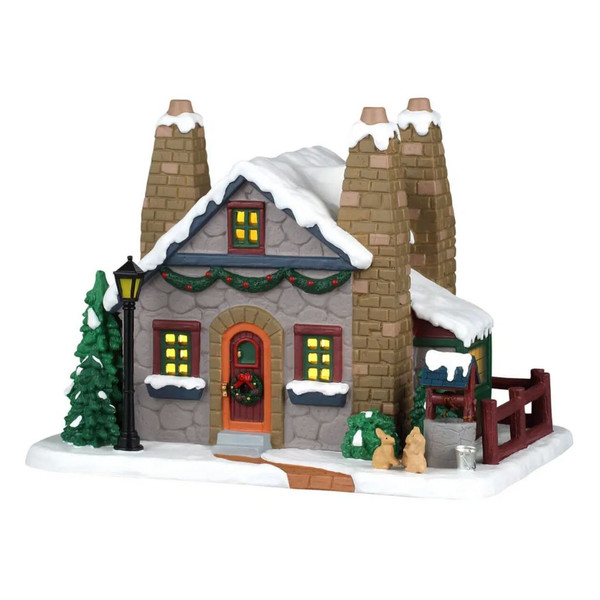 Lemax Piney Grove Cottage | Lighted Porcelain Building