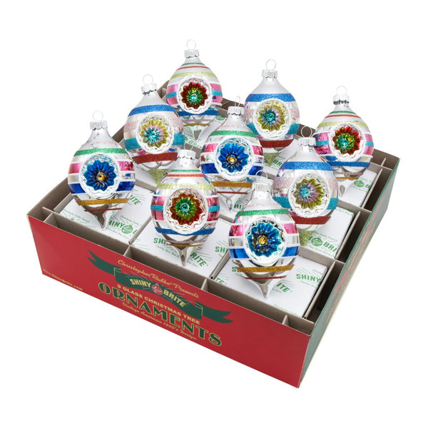 Christopher Radko Reflector Tulip Ornament Set | 2.5in