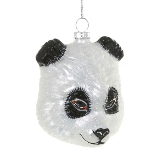Cody Foster Panda Glass Ornament