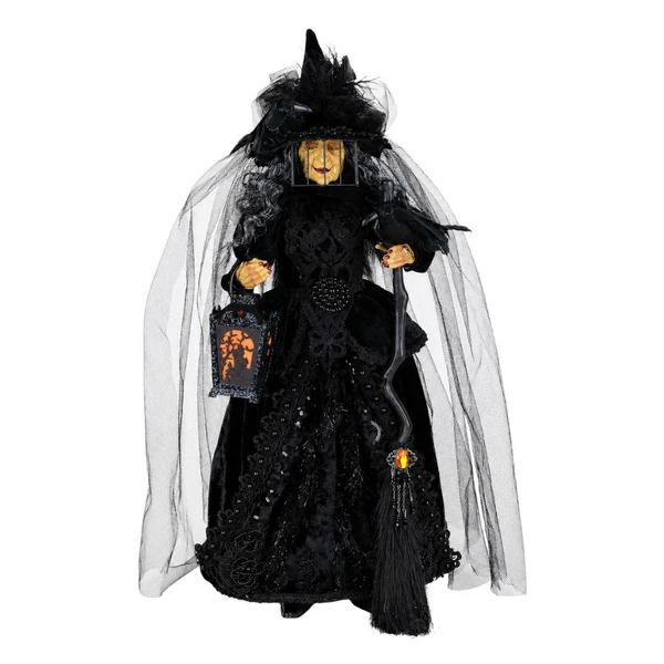Karen Didion Lighted Enchantress of Midnight Witch Figurine