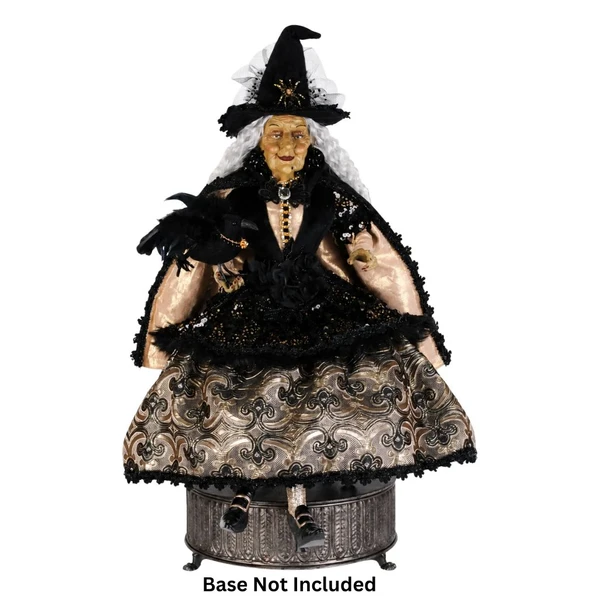 Karen Didion Madam Corvina Sitting Witch Figurine