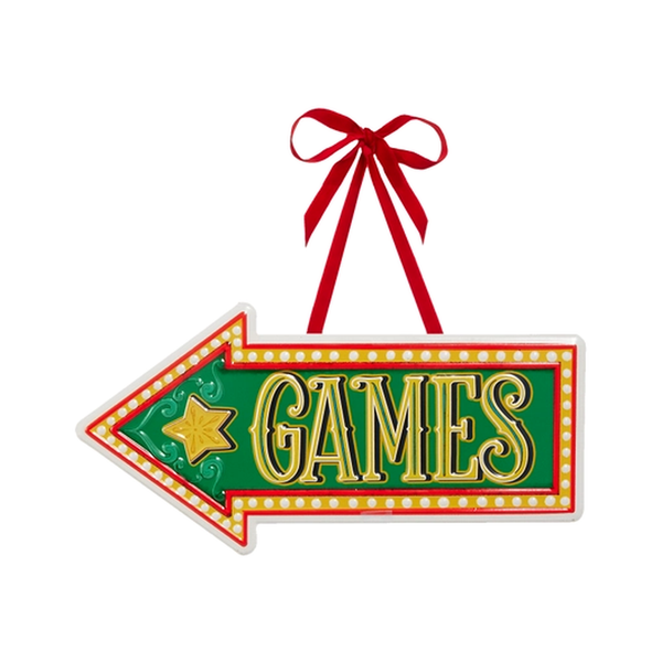 Circus Games Marquee Ornament