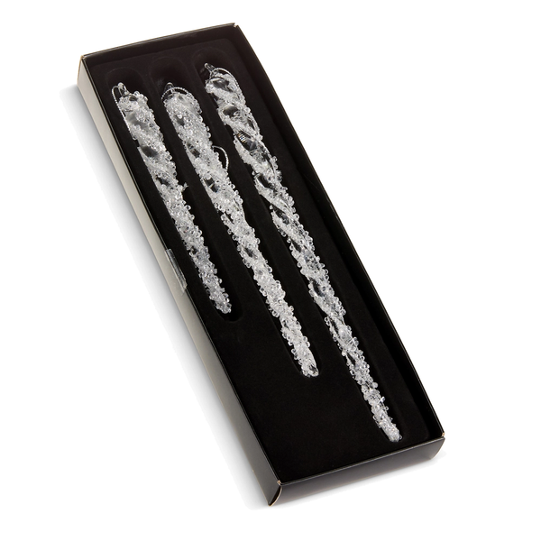 Swirl Icicle Ornament Set | The Christmas Loft