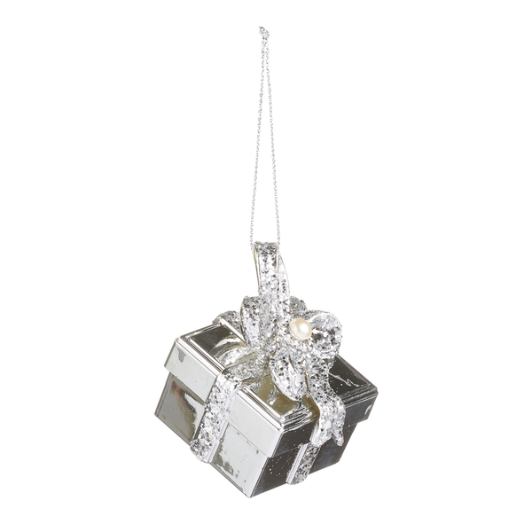 Silver Gift Ornament | The Christmas Loft