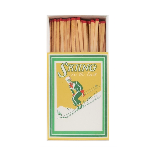 Skiing in the East Matchbook Wall Art | The Christmas Loft
