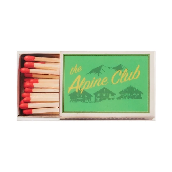 Alpine Club Matchbook Wall Art | The Christmas Loft