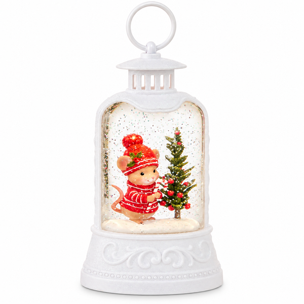Cozy Mouse Lighted Water Lantern