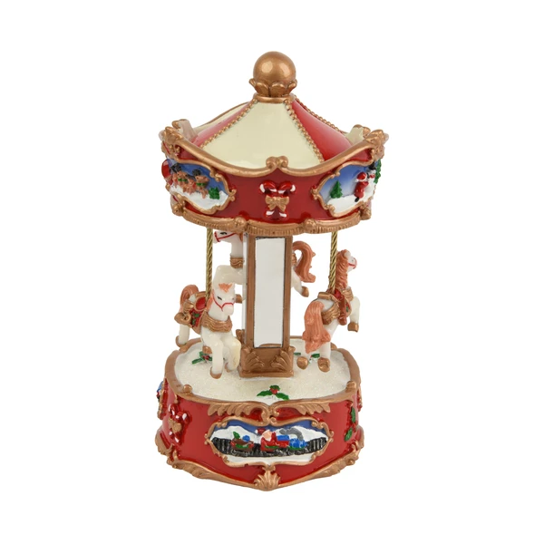 Christmas Carousel Music Box