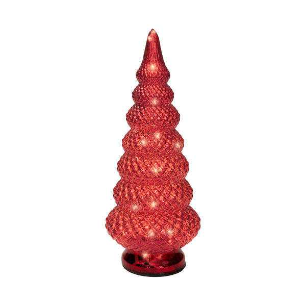 Red Micro LED Tree