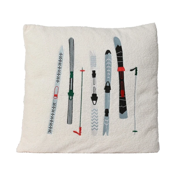Ski & Poles Pillow