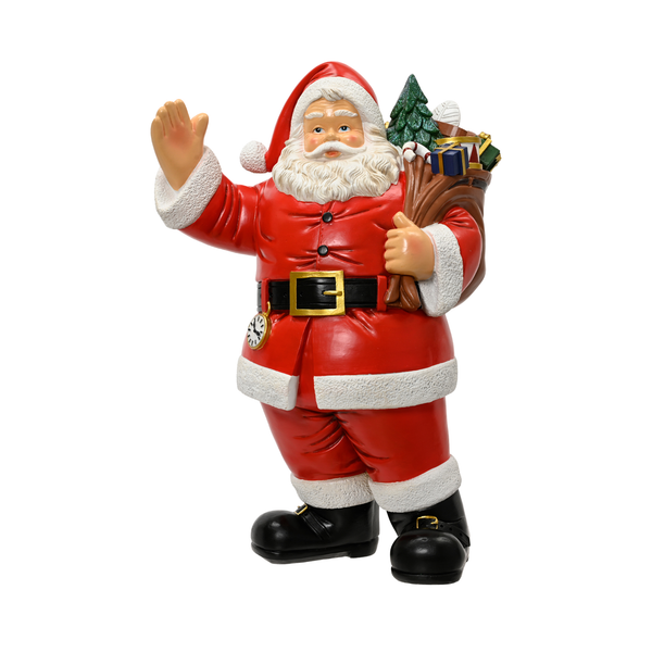 Red Santa Figure