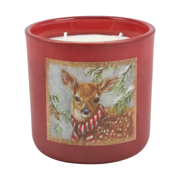 Winter Deer Juniper Soy Candle