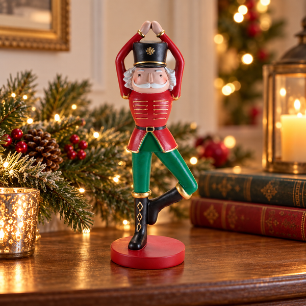 Yoga Ballerina Pose Soldier Nutcracker