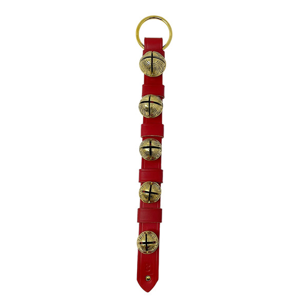 Belsnickel Enterprises Red 5 Bell Strap