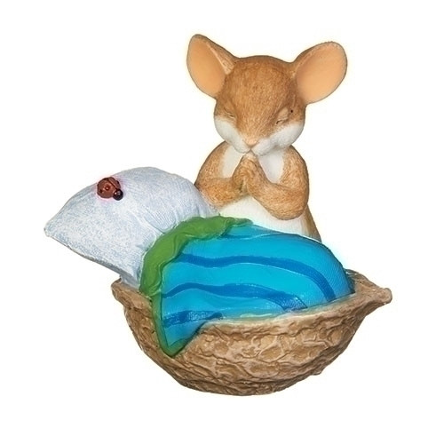 Charming Tails- Mouse Praying