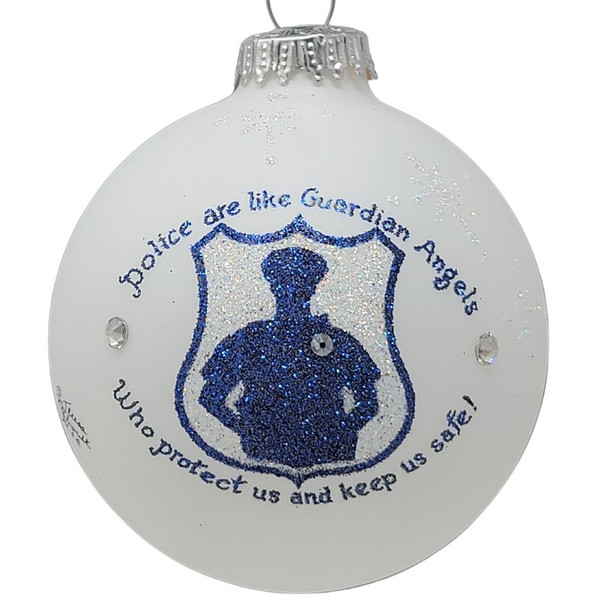 Heart Gifts by Teresa - Police Ornament