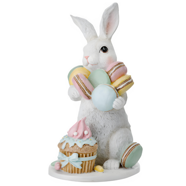 Pastel Easter Bunny with Treats