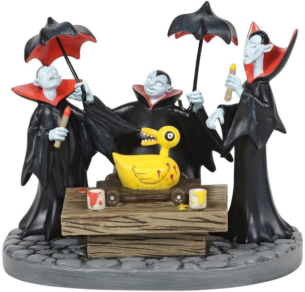 Department 56 - Vampire Brothers Prepare Duck Figurine - #6005596

