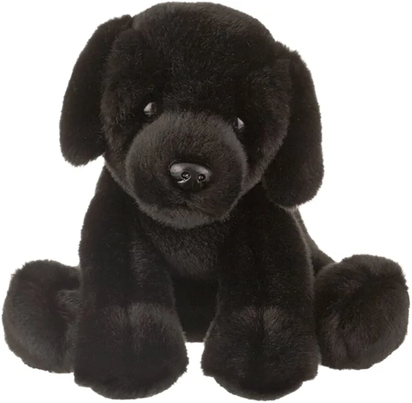 Plush Fluffy Black Labrador from the Heritage Collection

