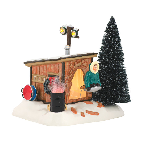 Department 56 - National Lampoon's Christmas Vacation Griswold Sled Shack Lit