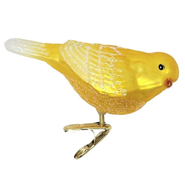 Old World Christmas -  Canary Ornament