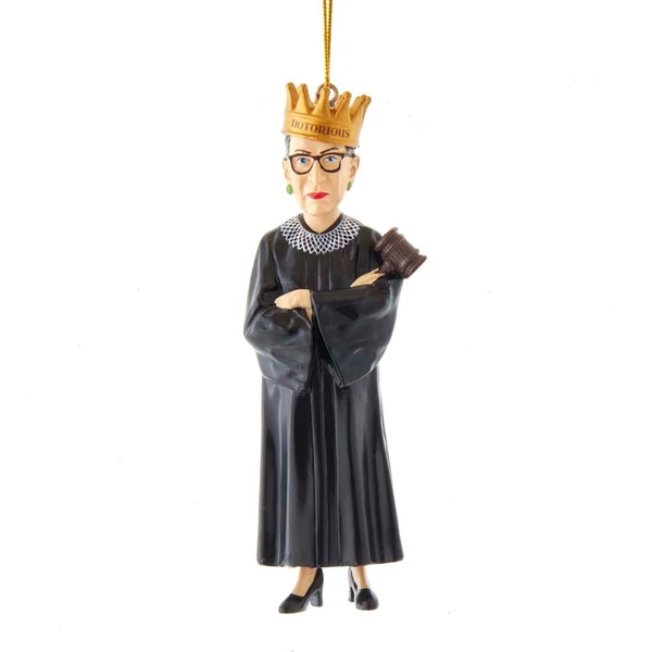 5" Ruth Bader Ginsburg Ornament