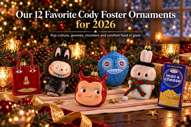 Our 12 Favorite Cody Foster Ornaments for 2026
