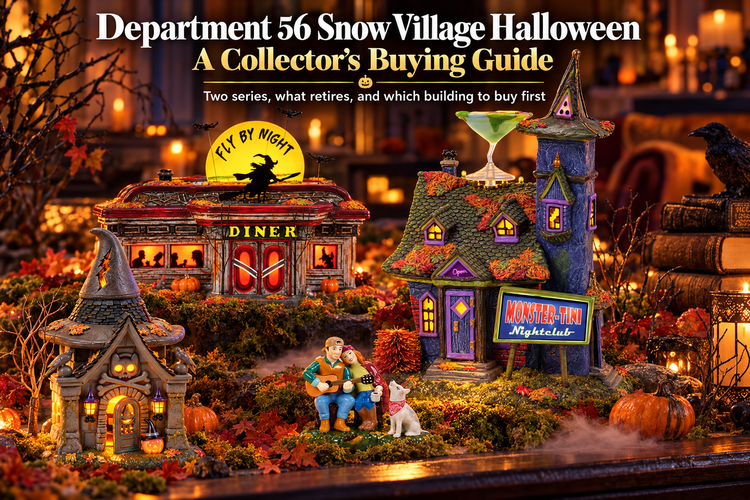 Department 56 Snow Village Halloween: A Collector's Buying Guide