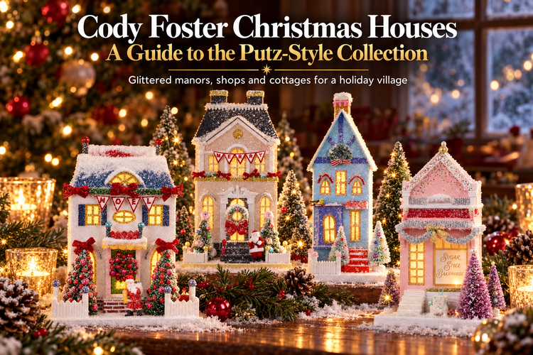 Cody Foster Christmas Houses: A Guide to the Putz-Style Collection