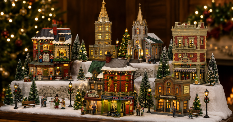 Complete Guide to Christmas Village Display Ideas