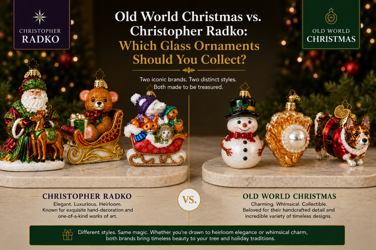Old World Christmas vs Christopher Radko: Which Glass Ornaments Should You Collect?