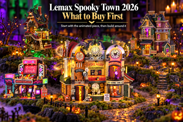 Lemax Spooky Town 2026: What to Buy First