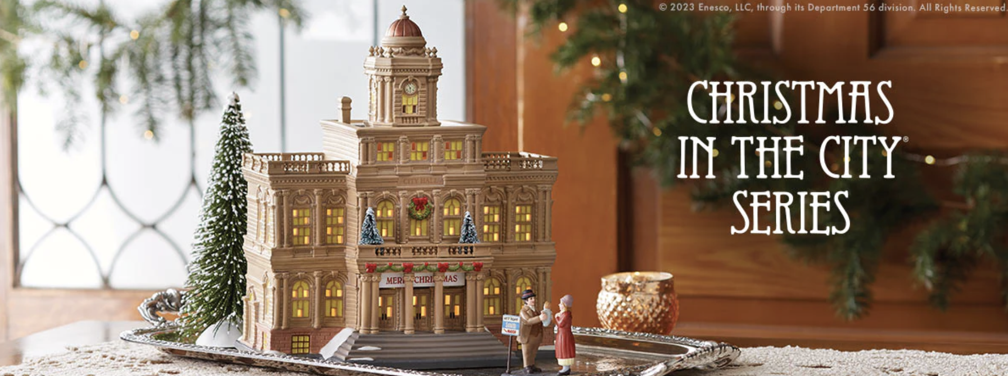 Department 56 - Christmas in The City - Uptown Chess Club